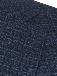 Пиджак Romeo N из ткани Guabello "Wool&Cotton Blazer Monostretch".